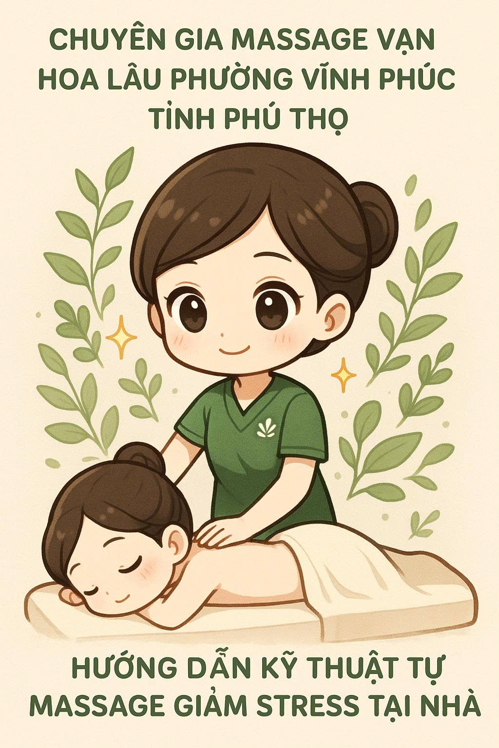 🌿✨ Chuyên Gia Massage Vạn Hoa Lâu Phường Vĩnh Phúc Tỉnh Phú Thọ Hướng Dẫn Kỹ Thuật Tự Massage Giảm Stress Tại Nhà ✨🌿