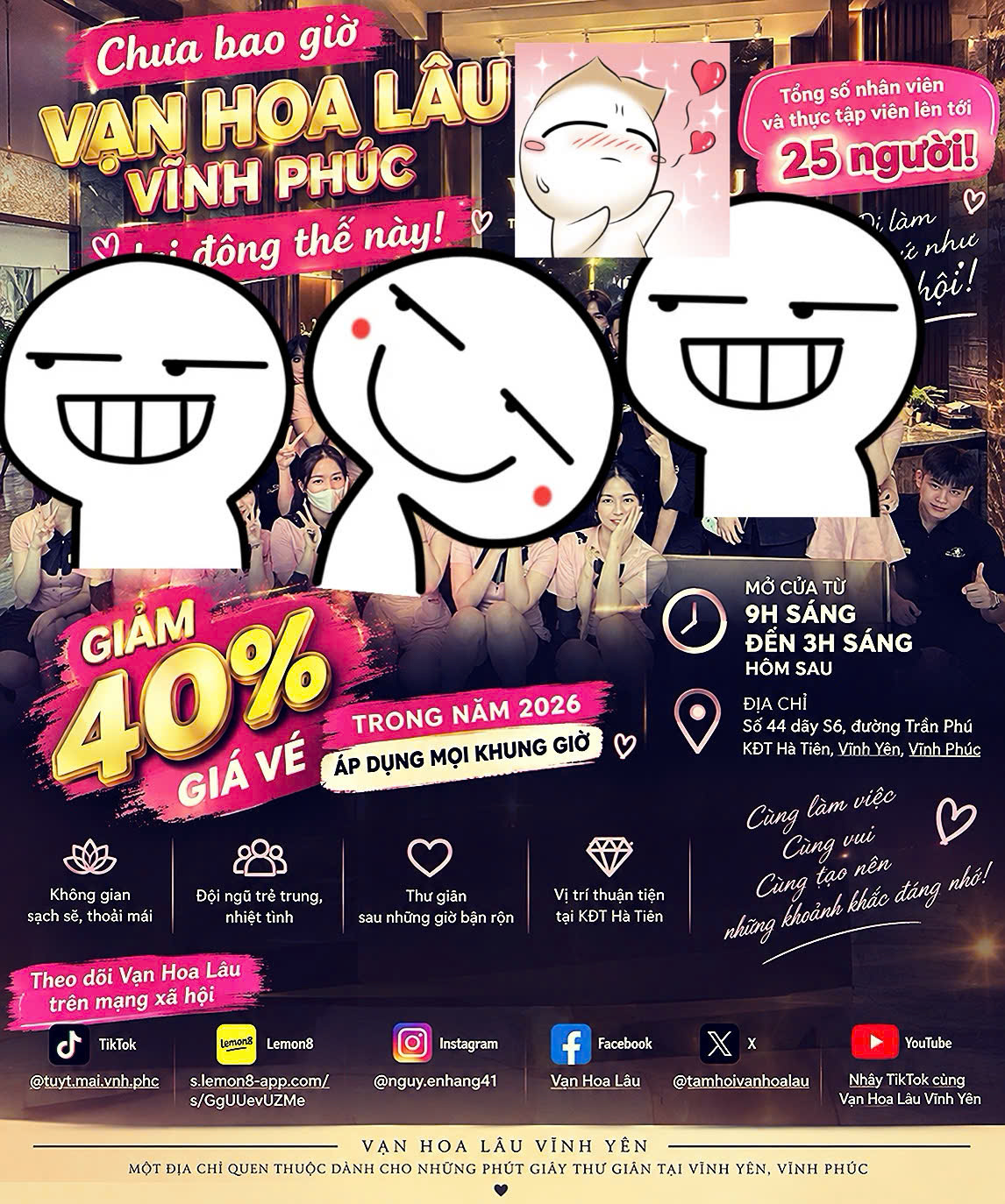 Massage Vĩnh Phúc – Phú Thọ | Vạn Hoa Lâu Vĩnh Yên